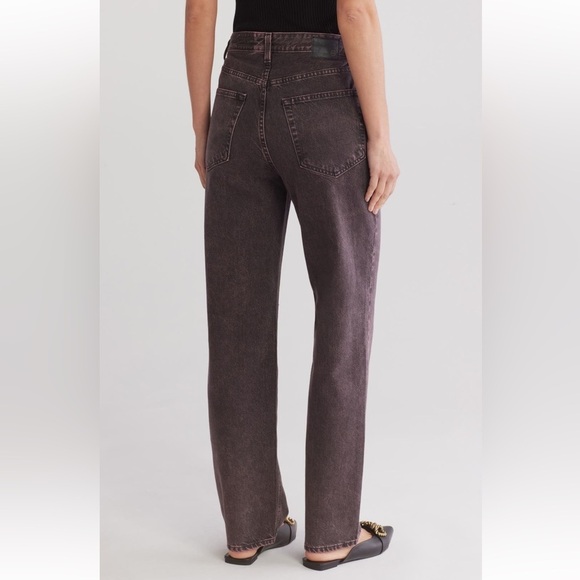 AG Clove High Waist Straight Leg Jeans in Downhill Size 24 NWT - Picture 2 of 8